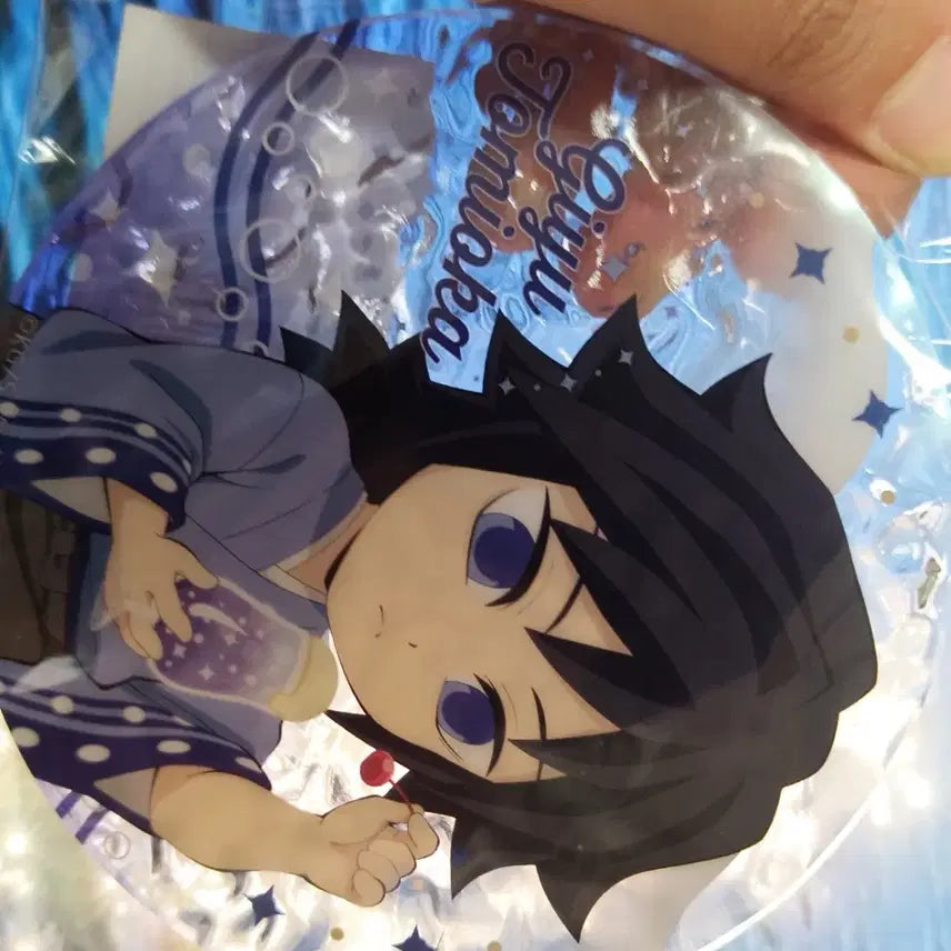 [BUNJANG] Demon Slayer Tomioka Giyu Cream Soda Acrylic Coaster / 토미오카 기유 크림 소다 아크릴 코스터 귀멸의 칼날 굿즈
