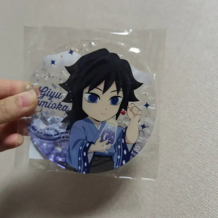 [BUNJANG] Demon Slayer Tomioka Giyu Cream Soda Acrylic Coaster / 토미오카 기유 크림 소다 아크릴 코스터 귀멸의 칼날 굿즈