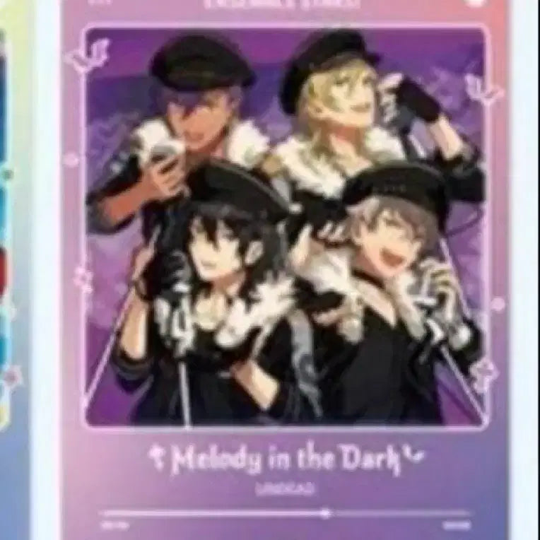 [BUNJANG] Ensemble Stars UNDEAD Desk Mat, Large Mousepad, Keychain, Shikishi Bundle Set (Rei, Kaoru, Adonis, Koga) / 여러장)앙스타 언데드 데스크 매트 장패드 키링 색지 일괄 레이 카오루 아도니스 코가