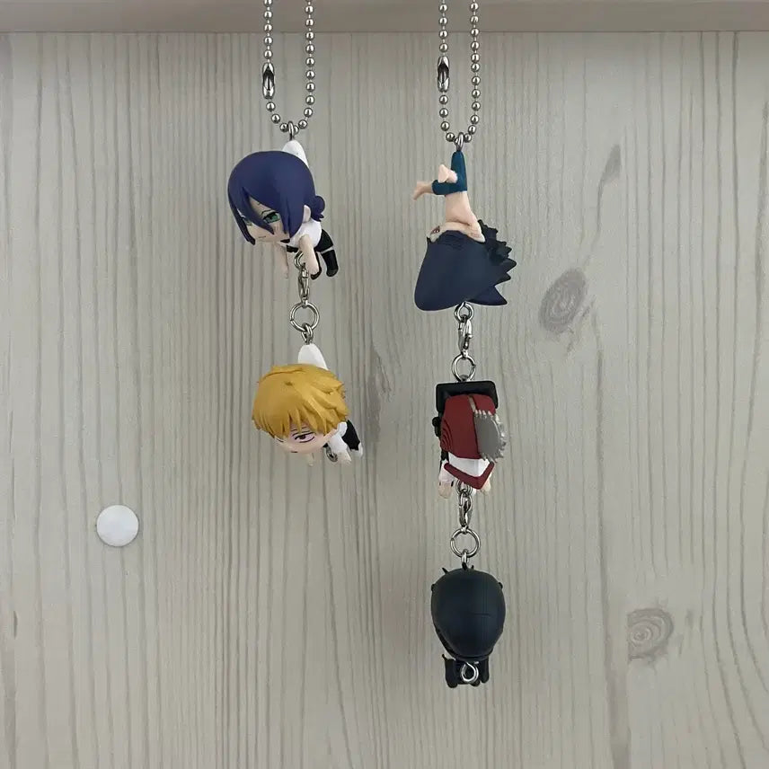 [BUNJANG] Chainsaw Man Daerong Gacha Figures Set (1st &amp; 2nd Series) / 체인소맨 대롱가챠 1,2탄 레제, 덴지, 빔, 체인소, 밤 5종 일괄