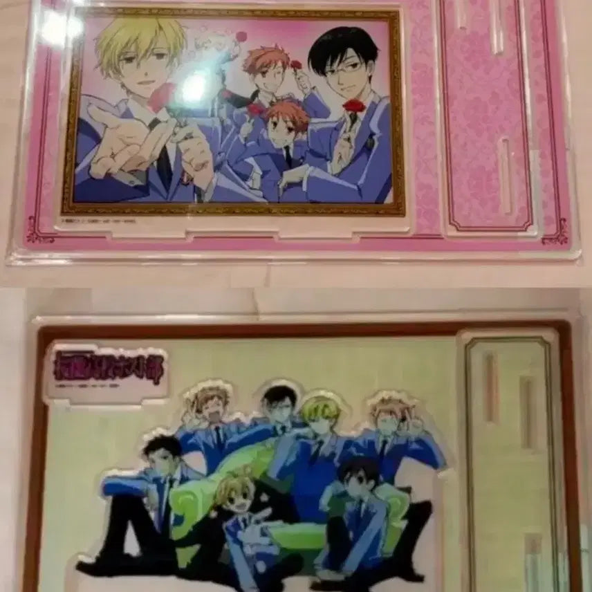 [BUNJANG] Ouran High School Host Club "Ouran High School Host Club" Acrylic Diorama Stand Bundle Set / 일괄 오란고교 호스트부 사교클럽 빅 BIG 아크릴 스탠드 디오라마