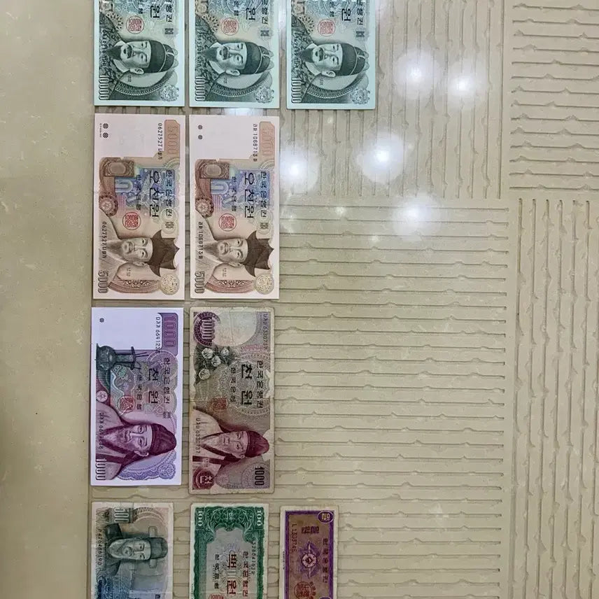 [BUNJANG] South Korean Rare Currency Collection / 국산 레어 화폐