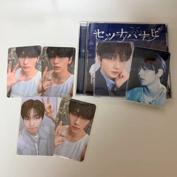 [BUNJANG] TXT Setuna Hanabi Korea Lucky Draw Set 4 Types + Standard Album + Soobin Photocards Bundle Set / 투바투 TXT 세츠나하나비 한국 럭드 4종 수빈 일괄