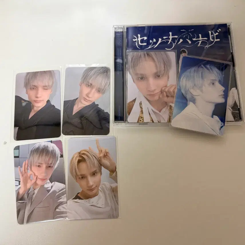 [BUNJANG] TXT Huening Kai Seolggot Hana By Heart Lucky Draw Bundle Set / 투바투 TXT 세츠나하나비 한국 럭드 4종 휴닝카이 일괄