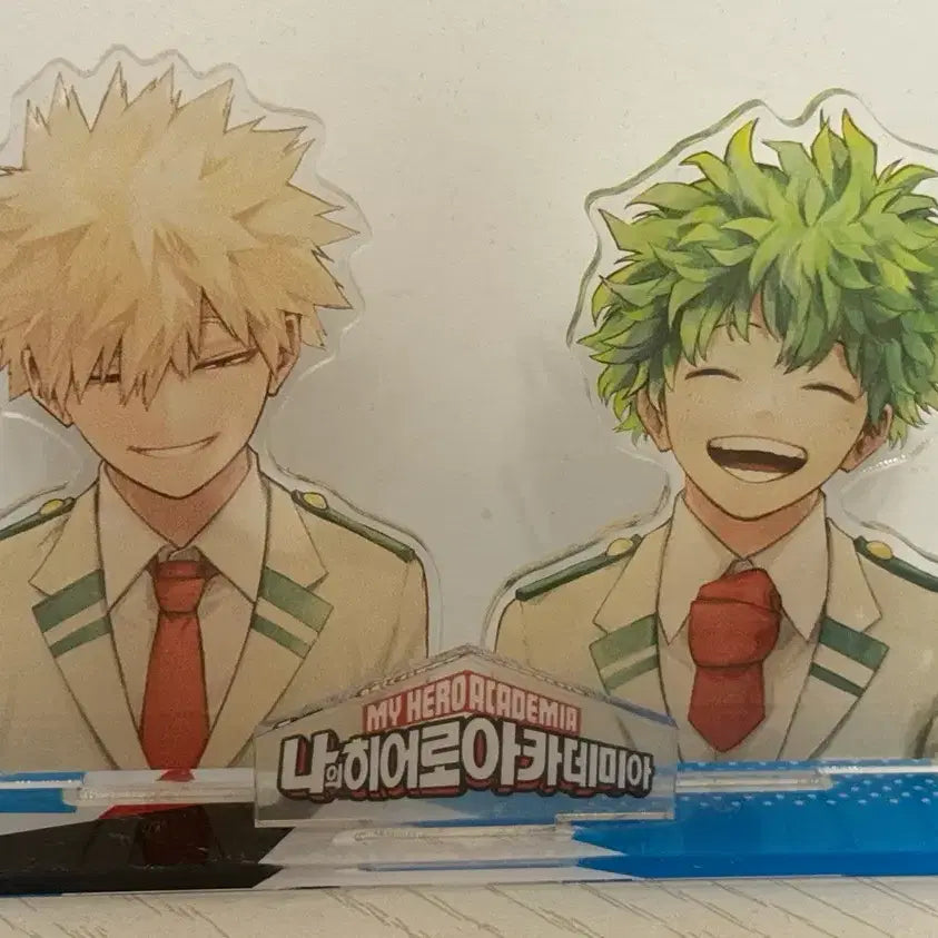 [BUNJANG] My Hero Academia Bakugo Midoriya Volume 42 Limited Edition Acrylic Stand / 나히아 히로아카 바쿠고 미도리야 42권 한정판 미소 아크릴