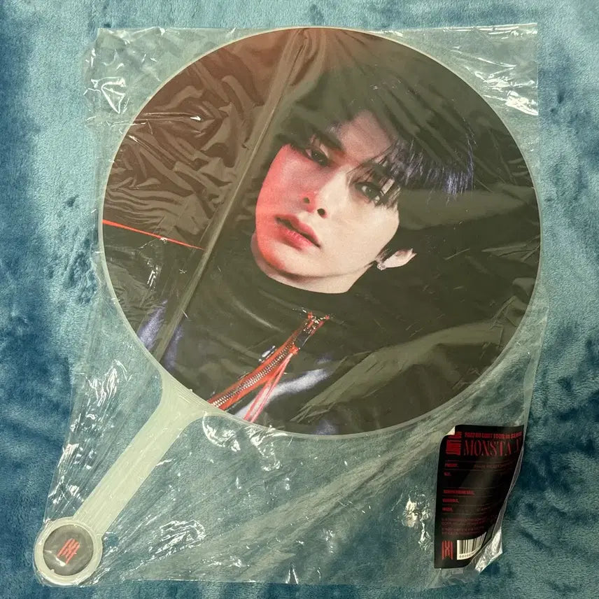 [BUNJANG] MONSTA X Hyungwon 2022 NO LIMIT TOUR IN SEOUL Uchiwa (Fan) / 미개봉) 몬스타엑스 2022 노리밋콘 형원 우치와