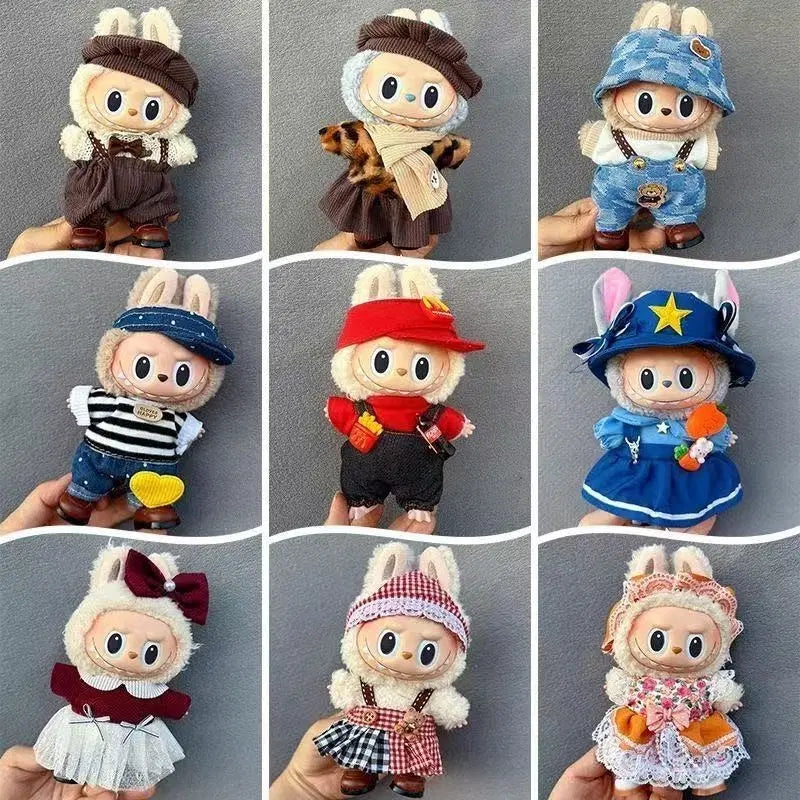 [BUNJANG] Rabbit Plush Toy with Outfits / 인형