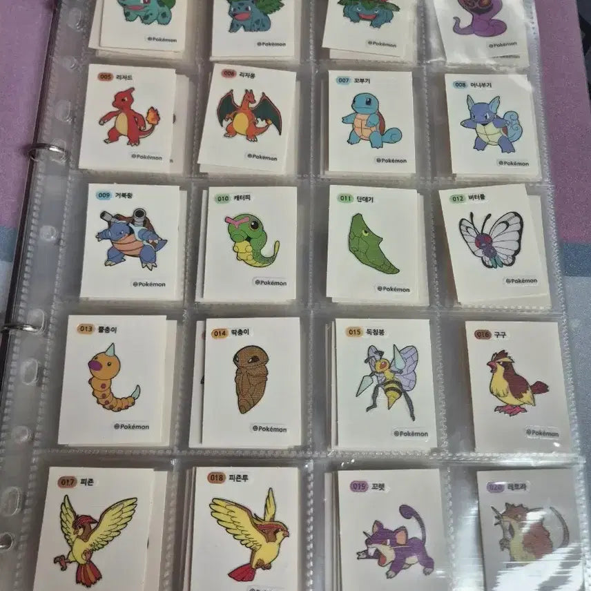[BUNJANG] Pokemon Sticker Bundle Set / 포켓못 띠부씰 지금 까지 모은거 다 팔아요