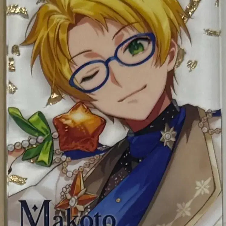 [BUNJANG] Ensemble Stars! 10th Anniversary Pop-up Store Makoto Acrylic Block (Special Gift) / 앙스타 모펀 10주년 팝업 16만원 특전 16특 아크릴블럭 마코토