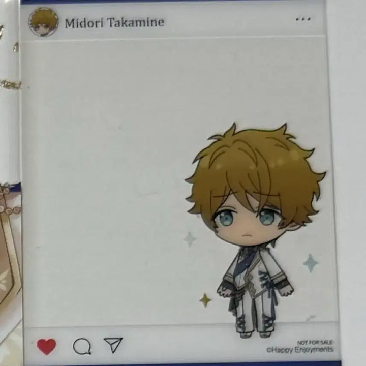 [BUNJANG] Ensemble Stars! 10th Anniversary Popup Store Midori Clear Card (70,000 KRW Purchase Bonus) / 앙스타 모펀 10주년 팝업 7만원 특전 7특 클리어카드 미도리