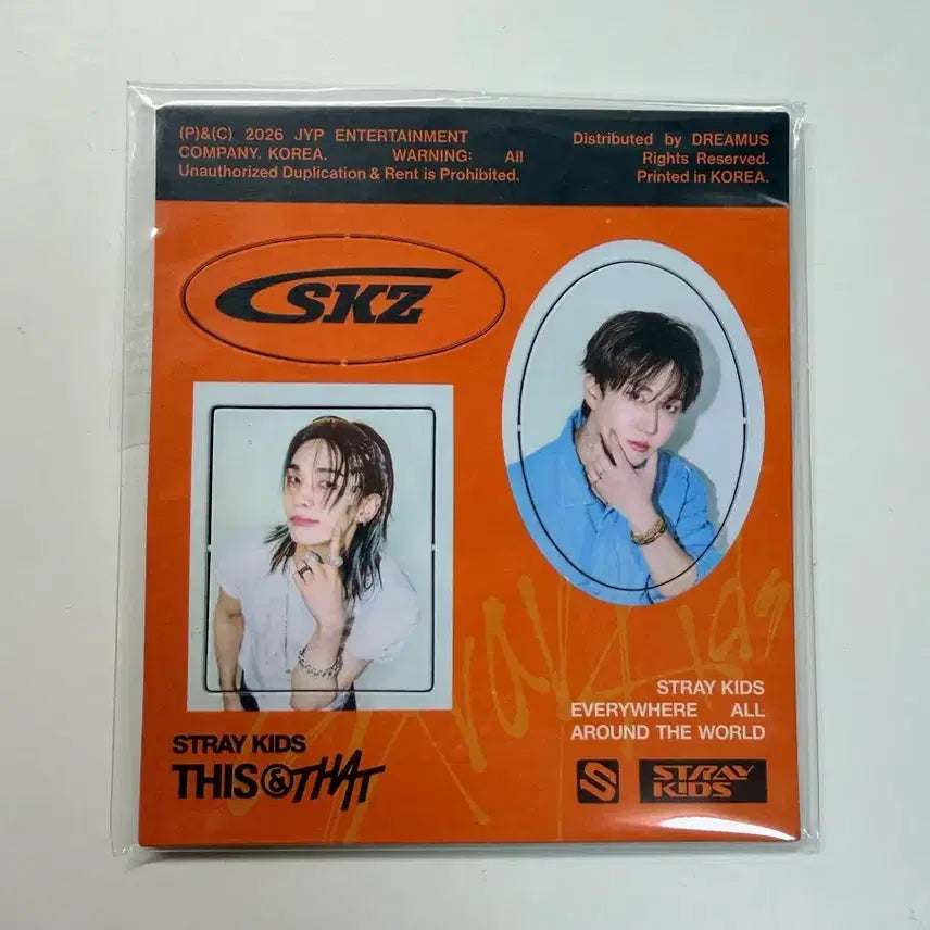 [BUNJANG] Stray Kids THIS &amp; THAT THAT ver. Hyunjin Beanie Magnet / 스트레이 키즈 디스앤댓 THAT ver. 혀니비니 마그넷