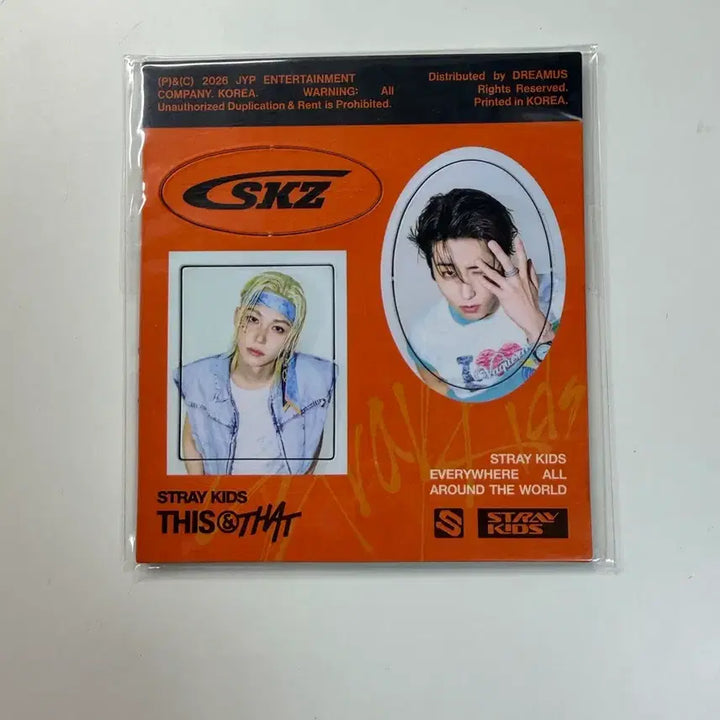 [BUNJANG] Stray Kids THIS &amp; THAT THAT ver. Ramnyanz Magnet / 스트레이 키즈 디스앤댓 THAT ver. 람냥즈 마그넷