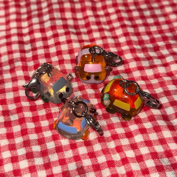 [BUNJANG] Pui Pui Molcar Stamp Set (4 Types Bundle) / 뿌이뿌이 모루카 메지루시 4종 일괄
