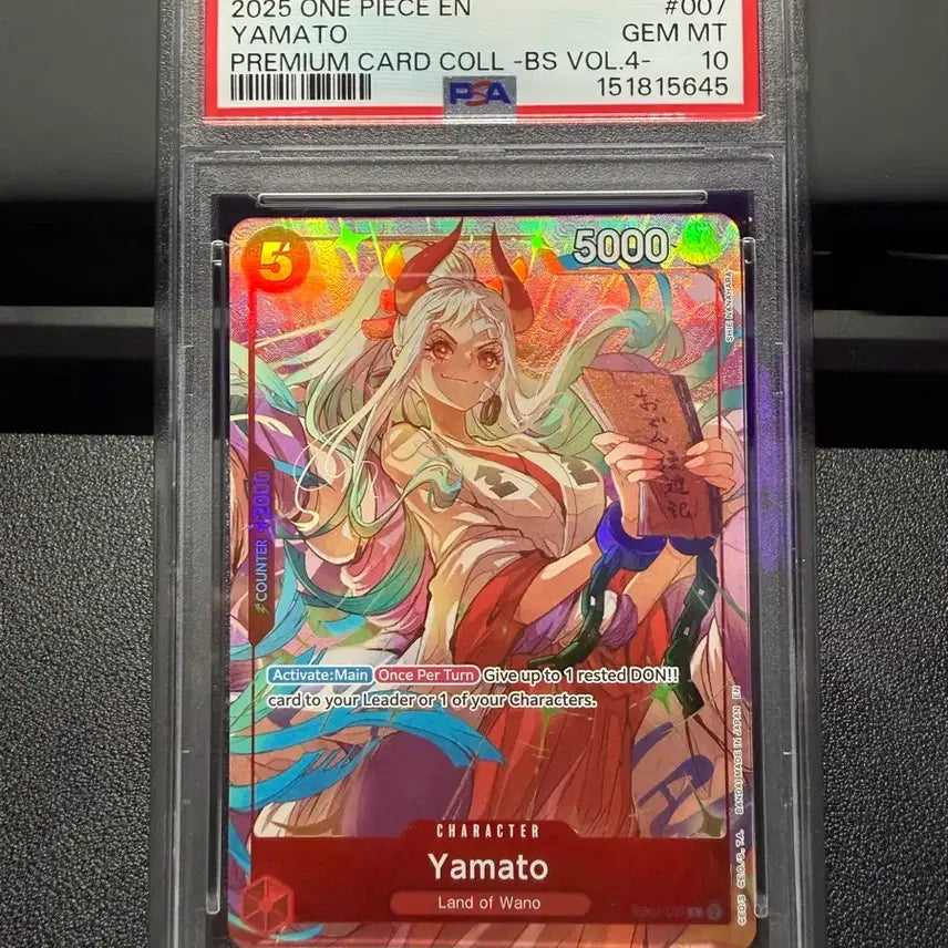 [BUNJANG] One Piece Yamato PSA 10 Graded Card / 원피스 카드 야마토 PSA 10