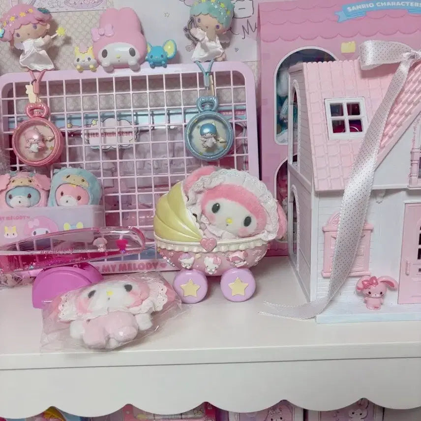 [BUNJANG] My Melody Baby Stroller / 마이멜로디 베이비 유모차