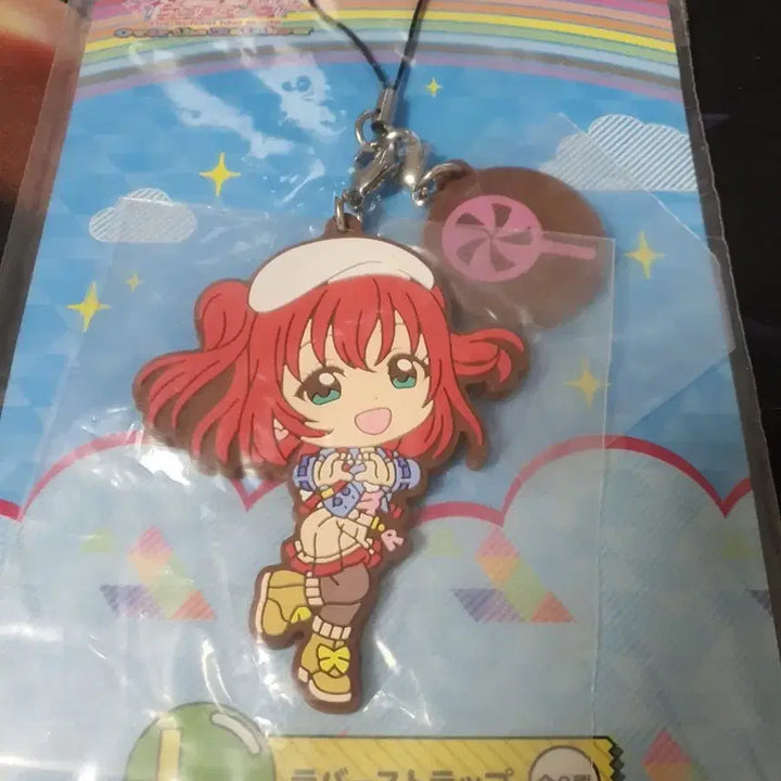 [BUNJANG] Love Live! Sunshine Kurosawa Ruby Rubber Strap / 러브라이브! 선샤인 쿠로사와 루비 러버스트랩