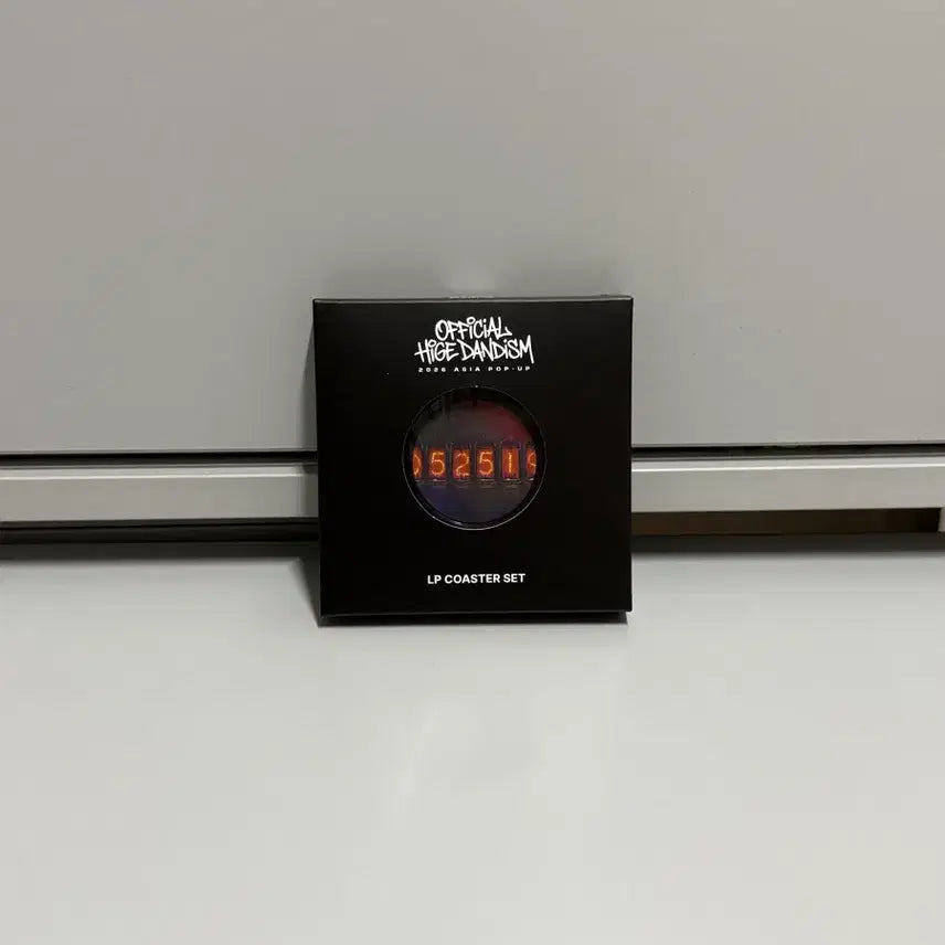 [BUNJANG] Official HIGE DANJI 2026 Asia Pop-up LP Coaster Set / 히게단 2026 아시아 팝업 LP 코스터 세트