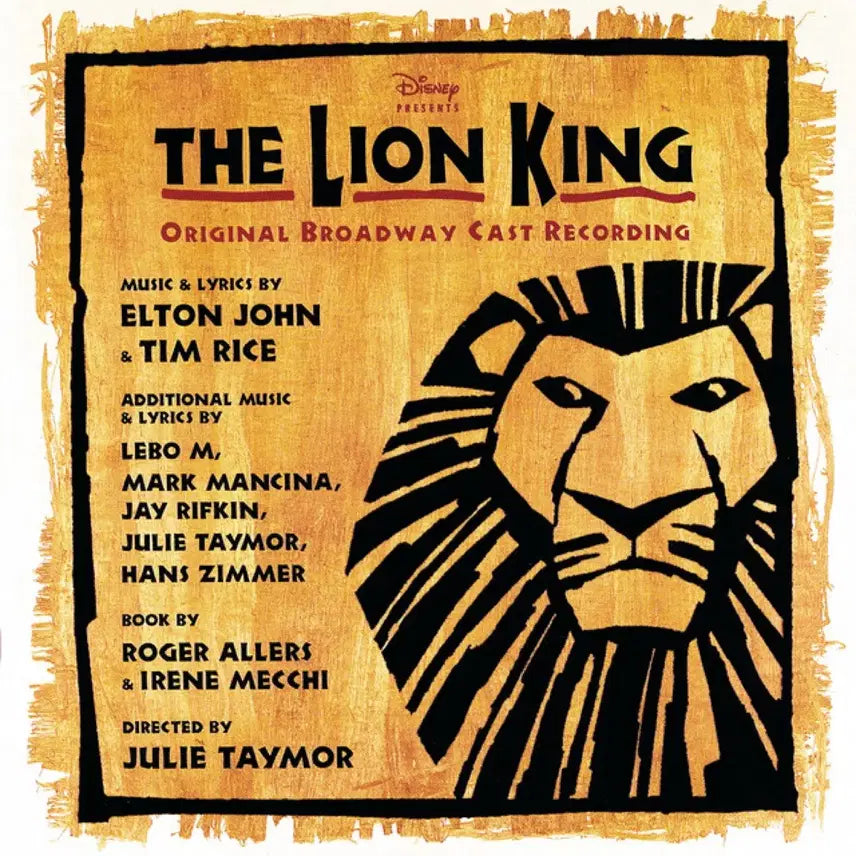 [BUNJANG] The Lion King Broadway Musical Album CD / 라이온킹 브로드웨이 뮤지컬 앨범 시디 CD 디즈니
