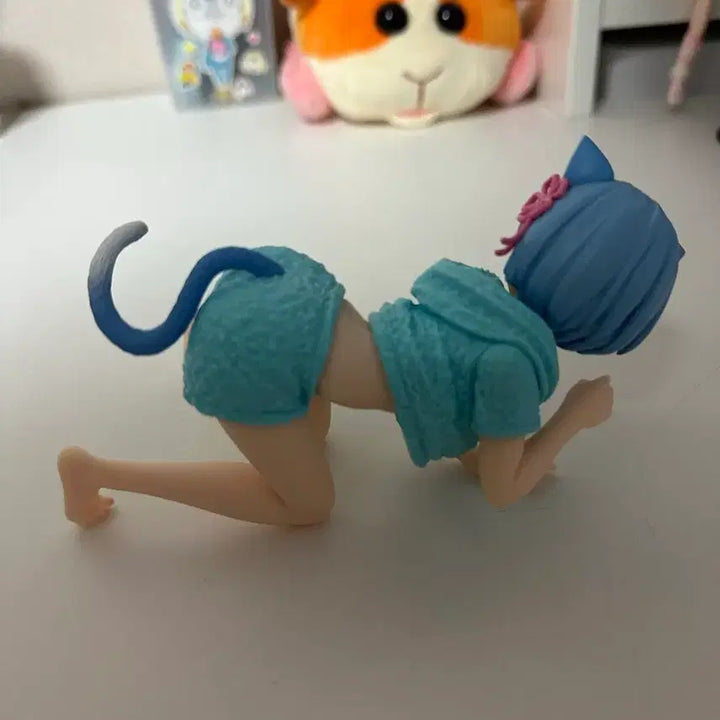 [BUNJANG] Re:Zero Ram Figure Taito Desktop Cute Cat Roomwear / 리제로 렘 피규어 타이토 데스크탑 큐트 켓 룸웨어 (상자O)