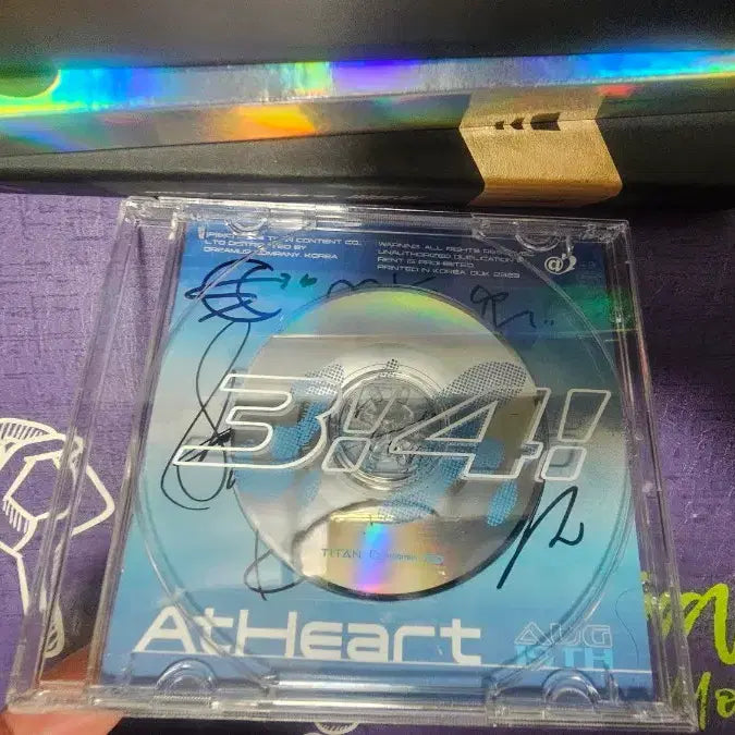 [BUNJANG] ATHEART Non-Retail Autographed Album / 앳하트 ATHEART 비매 싸인앨범