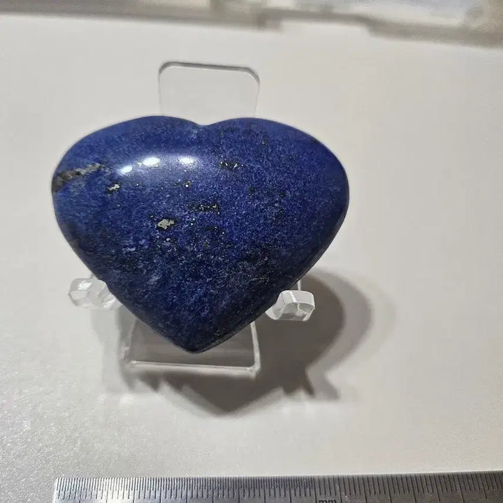 [BUNJANG] Lapis Lazuli Natural Stone Heart Pendant / 라피스라줄리 청금석 천연석 하트