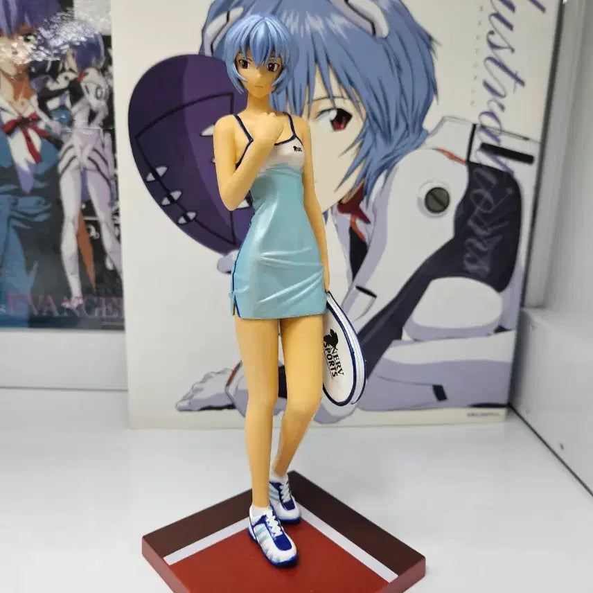 [BUNJANG] Evangelion Ayinami Rei Extra Sports Tennis Figure / 에반게리온 아야나미 레이 엑스트라 스포츠 피규어 테니스