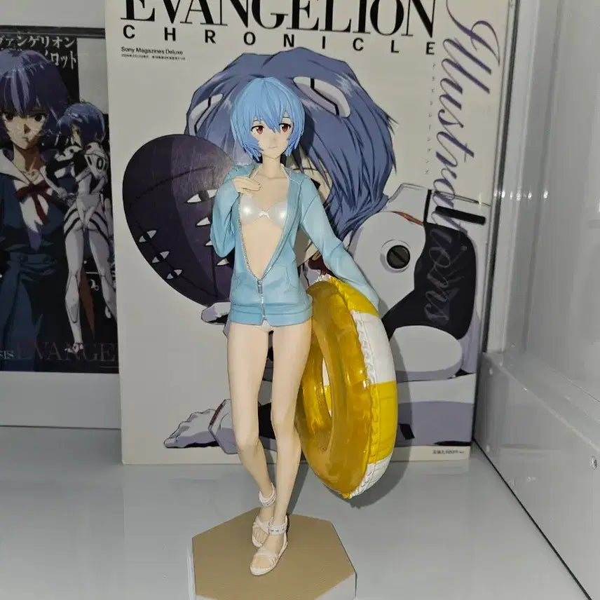 [BUNJANG] Evangelion Pop Up Parade Ayanami Rei Swimsuit Figure / 에반게리온 팝업퍼레이드 아야나미 레이 수영복 피규어