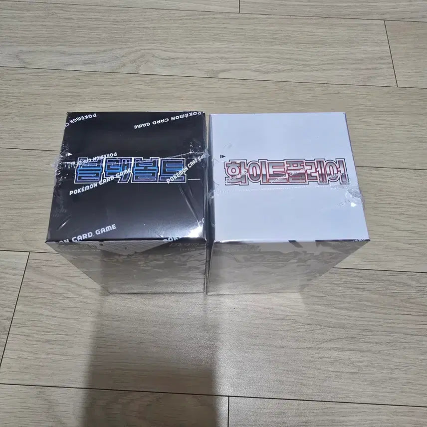 [BUNJANG] Pokemon Card Black Bolt, White Flare Bundle Set (Sealed) / 포켓몬카드 블랙볼트, 화이트플레어 일괄 슈링크o