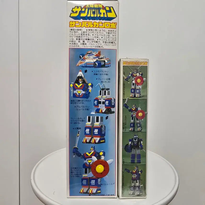 [BUNJANG] Bandai Sentai Robot Large &amp; Small Set / 고전프라 반다이 선발칸 로보 대 소 셋트