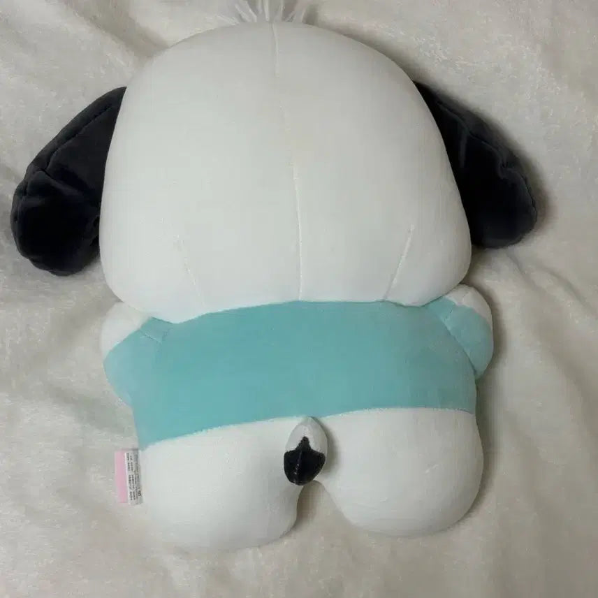 [BUNJANG] Pochacco Heart-Fluttering Mochi Plush Cushion / 포차코 심쿵 모찌 인형 쿠션