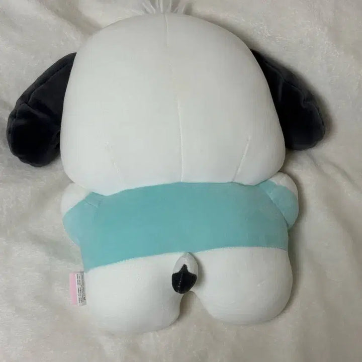 [BUNJANG] Pochacco Heart-Fluttering Mochi Plush Cushion / 포차코 심쿵 모찌 인형 쿠션