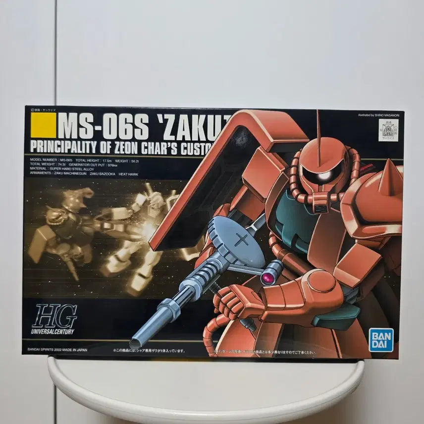 [BUNJANG] Bandai HG MS-06S Char&