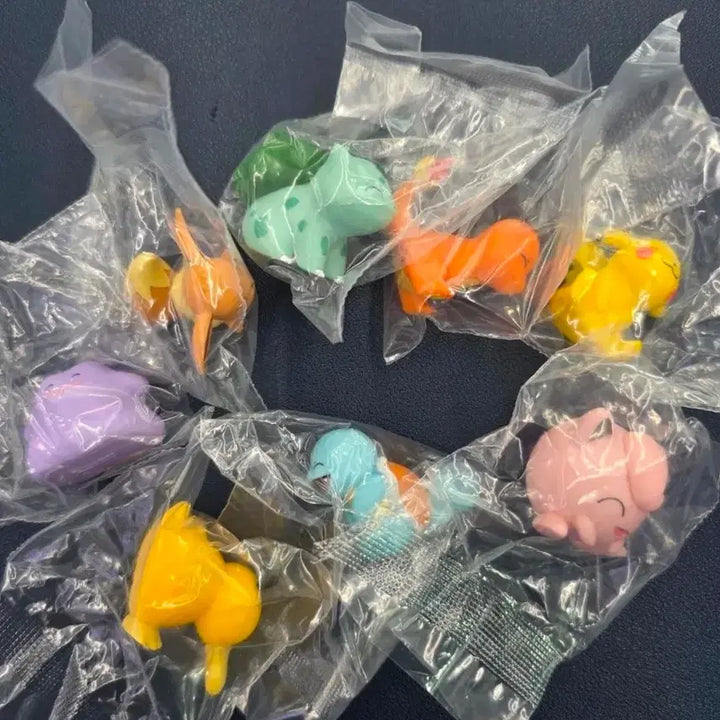 [BUNJANG] Pokemon Ice Ball Figure Set (8 Types) / 포켓몬아이스볼 피규어8종