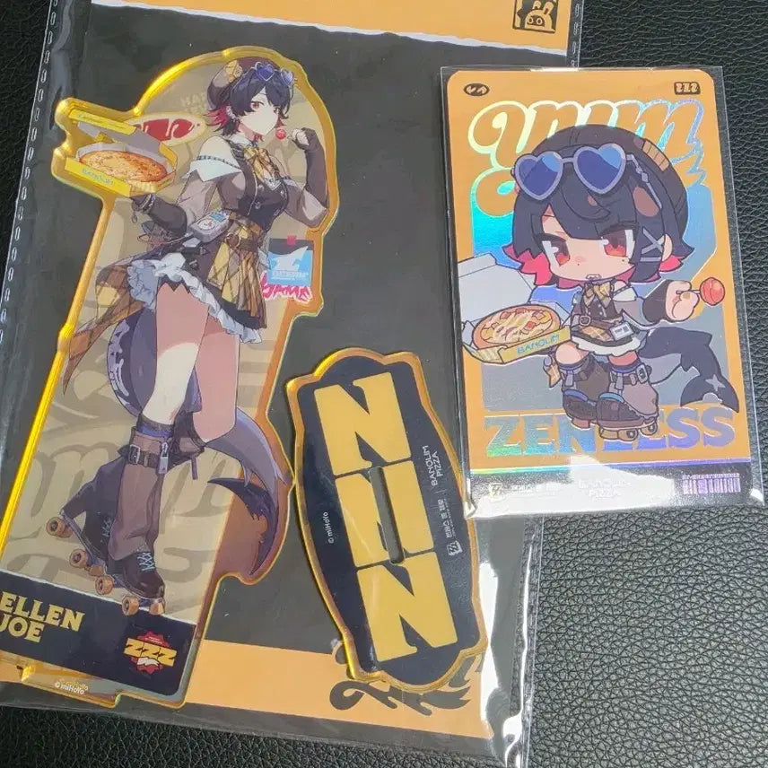 [BUNJANG] Zenless Zone Zero Ellen Card Acrylic Stand &amp; Vanolimpizza Collaboration / 젠레스 존 제로 카드 아크릴 스탠드 엘렌 반올림피자