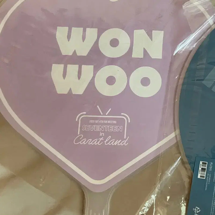 [BUNJANG] SEVENTEEN Wonwoo Carat Land Picket / 세븐틴 원우 캐럿랜드 피켓