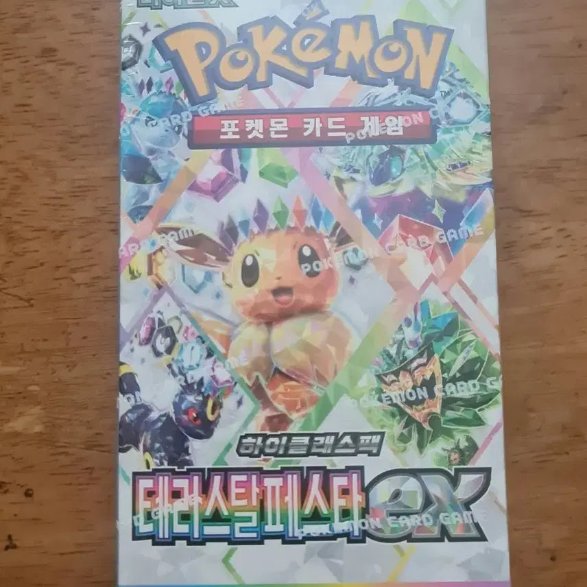 [BUNJANG] Pokemon Korea Terrastal Festa Card Pack Box (Sealed) / 포켓몬 테라스탈 페스타 카드팩 박스 미개봉