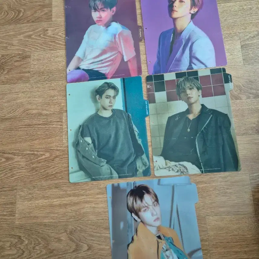[BUNJANG] EXO Baekhyun Photo Clear File Bundle Set / 엑소 백현 포토 클리어 파일 일괄 10,000원