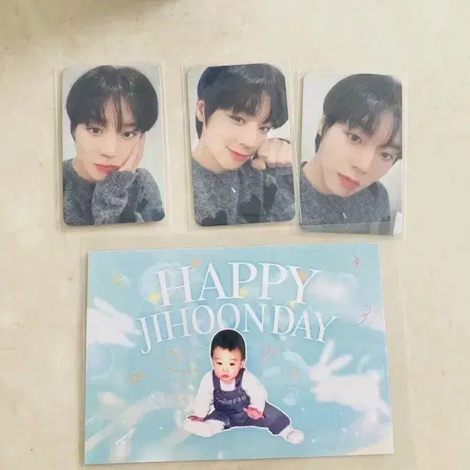 [BUNJANG] Park Ji Hoon Birthday Cafe Photocard Set / 박지훈 생일 카페 포토카드 세트