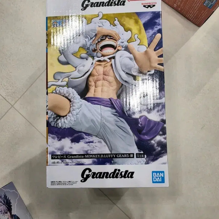 [BUNJANG] Bandai One Piece Grandista Monkey D. Luffy Gear 5 Figure / 반다이 원피스 그랜드스타 몽키 D 루피 기어5 리카 신사황 피규어