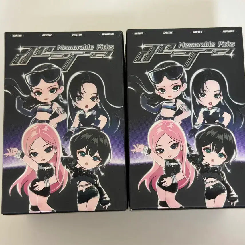 [BUNJANG] aespa Pop Mart Karina Giselle Winter Ningning Figure Bundle Set / 일괄) 에스파 팝마트 피규어 카리나지젤윈터닝닝