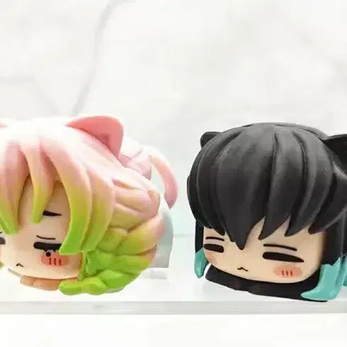 [BUNJANG] Demon Slayer Sleeping Cat Figures Set / 귀여운 귀멸의 칼날 캐릭터들이 고양이