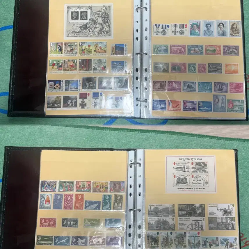 [BUNJANG] Various Era British Stamps Bundle / [희소]다양한 시대 영국우표 일괄 판매