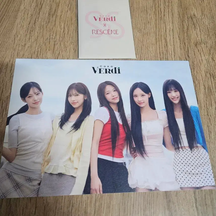 [BUNJANG] CasVerdi Ricenne Photocard (Vol. 2) + Poster / 카사베르디 리센느 포토카드(vol.2) +포스터