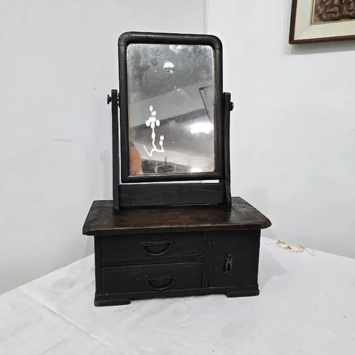 [BUNJANG] Antique Dressing Table with Mirror / 고가구 옛날경대 화장대