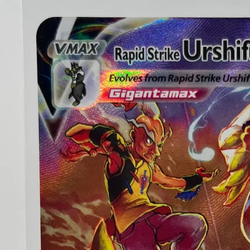 [BUNJANG] Pokemon Card Urshifu Rapid Strike VMAX / 포켓몬카드 연격우라오스 VMAX 상태좋음