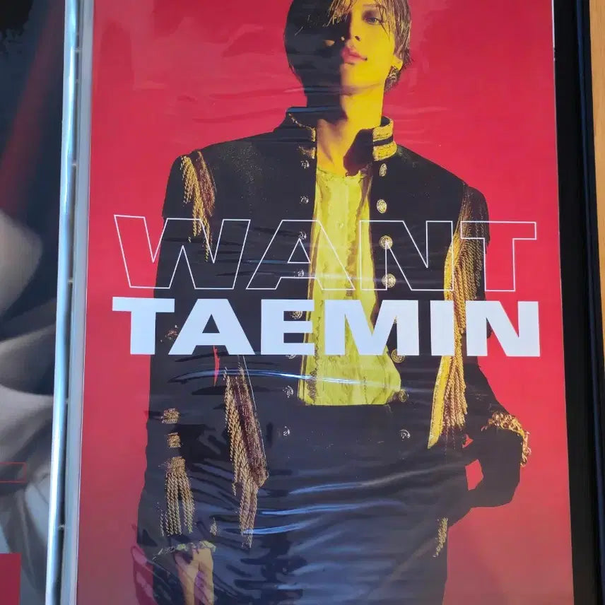 [BUNJANG] Taemin (SHINee) Want Album Poster Set (4 Types) / [set] 태민 want 앨범 포스터 4종