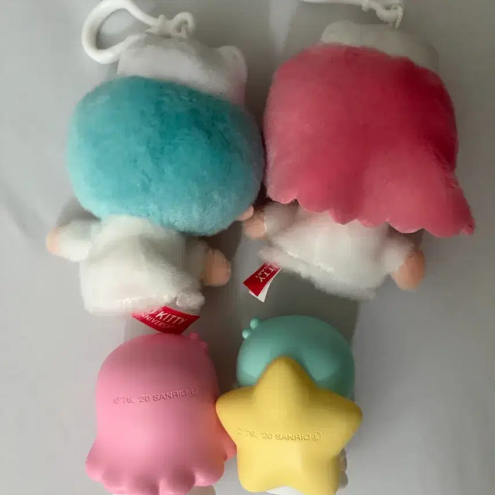 [BUNJANG] Little Twin Stars Kiki Lala Doll Figure Bundle Set / 일괄) 산리오 리틀트윈스타 키키 라라 인형 피규어