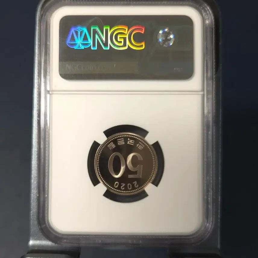 [BUNJANG] 2020 50 Won Coin, Grade 70, 70th Anniversary Proof, Rare Coin Collection / 아주귀한 2020년50원 70등급 70주년 프루프 희귀동전수집용