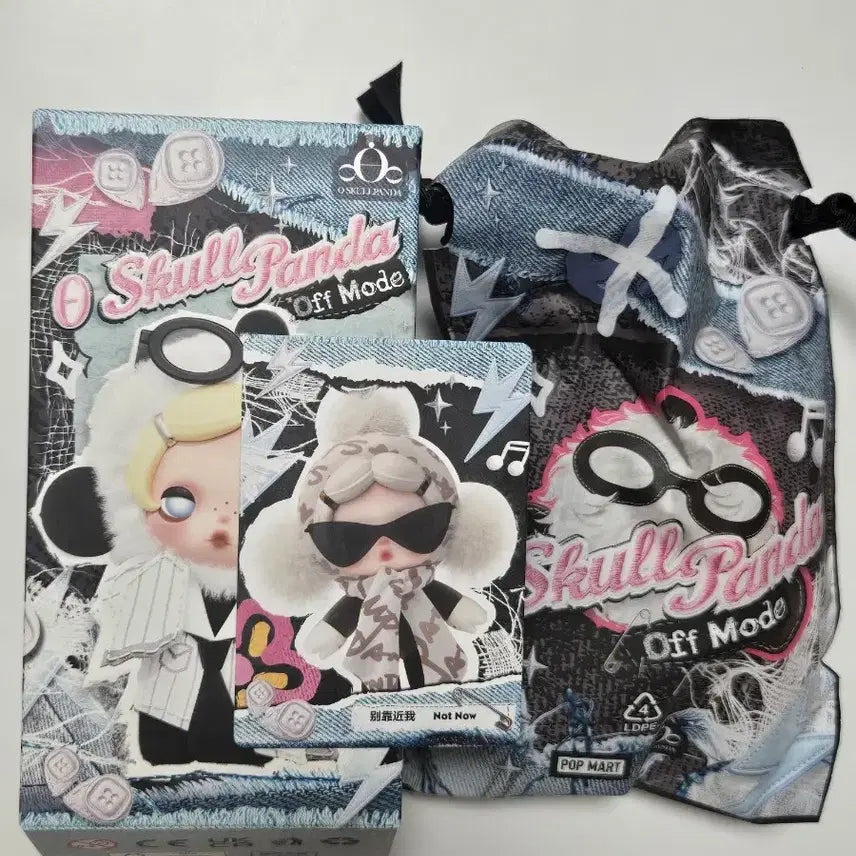 [BUNJANG] Pop Mart Skullpanda Off Mode Not Now Sealed / [미개봉]팝마트 스컬판다 오프모드 off mode 낫나우 not now