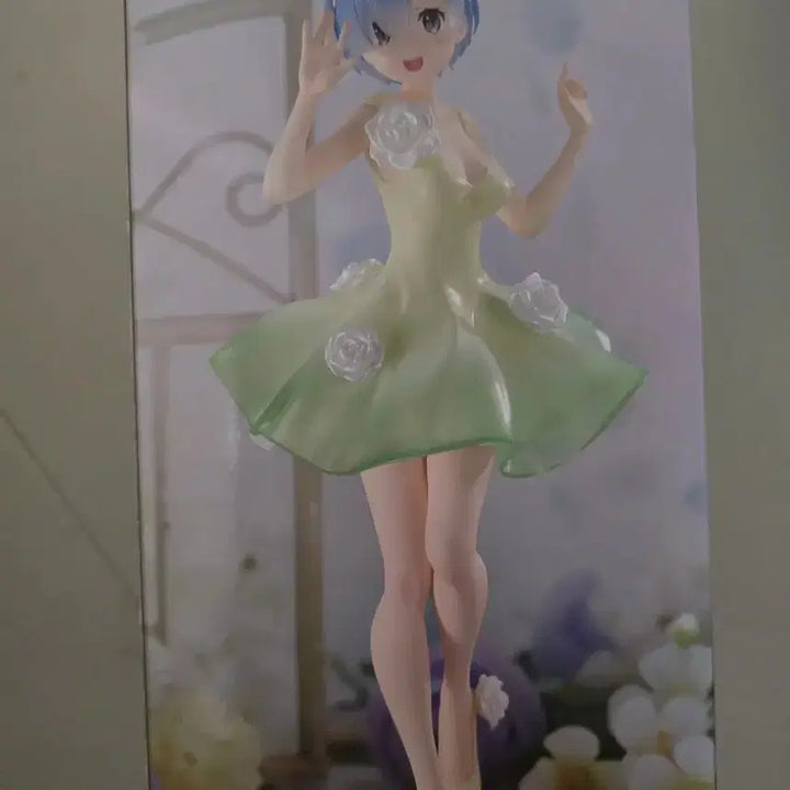 [BUNJANG] Re:Zero Ram Flower Dress Figure by FuRyu / 리제로 렘 RE:제로 후류 TRIO TRY IT 렘 플라워 드레스 피규어